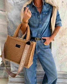 TEDDY HONEY MEDIUM TOTE BAG (5)